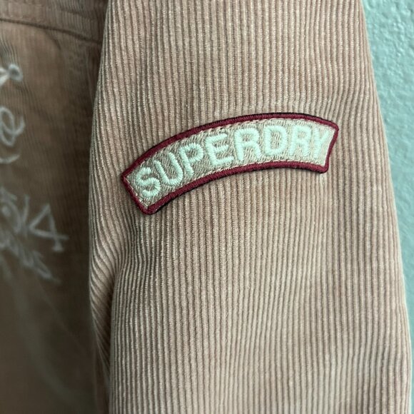 Superdry Corduroy Jacket Size 6 - Picture 3 of 4